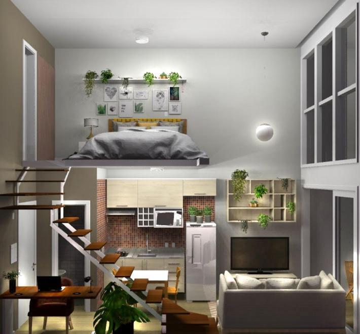 Aconchegante Duplex No Brooklin V Apartment Сао Паоло Екстериор снимка